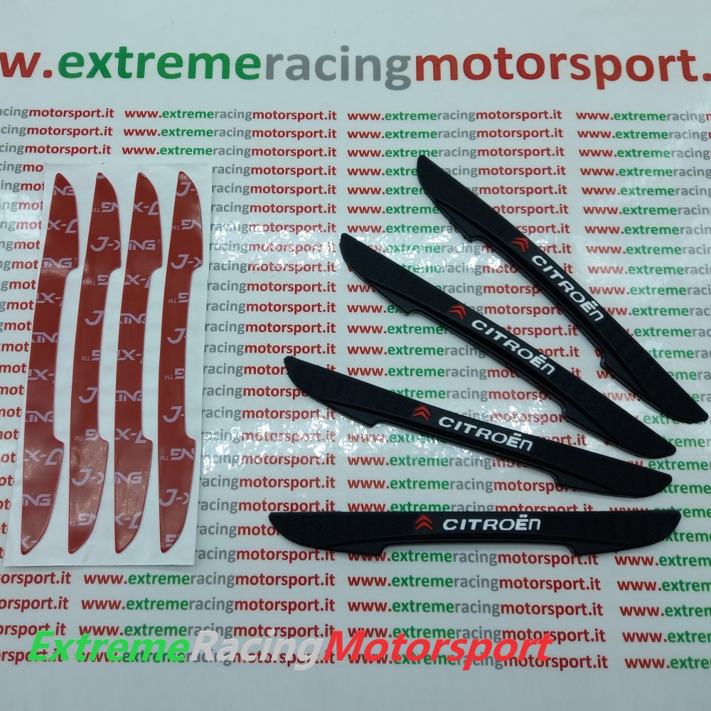 Xtreme Racing Decorazioni Auto e Adesivi Citroen protezioni sportelli 4 pezzi gomma nera