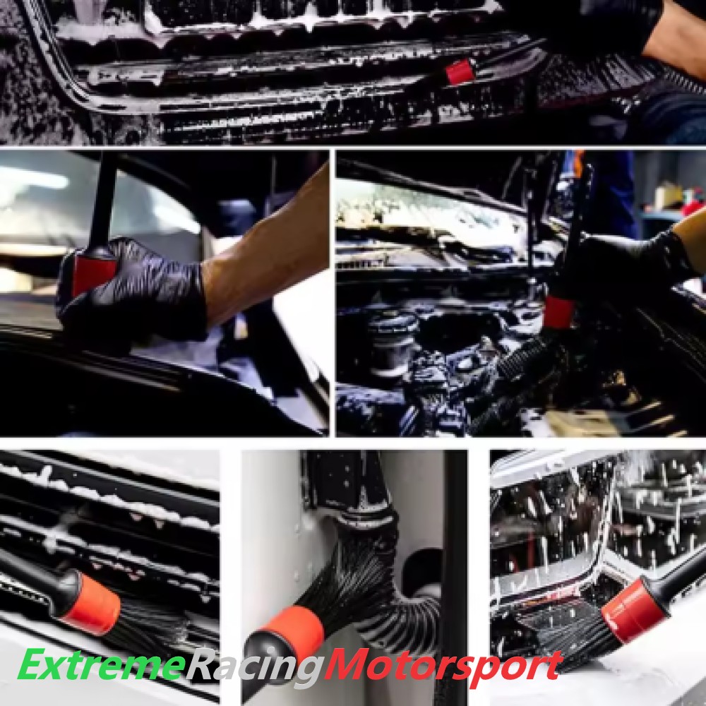 Xtreme Racing Decorazioni Auto e Adesivi Set 5 Pennelli per Interni ed Esterni