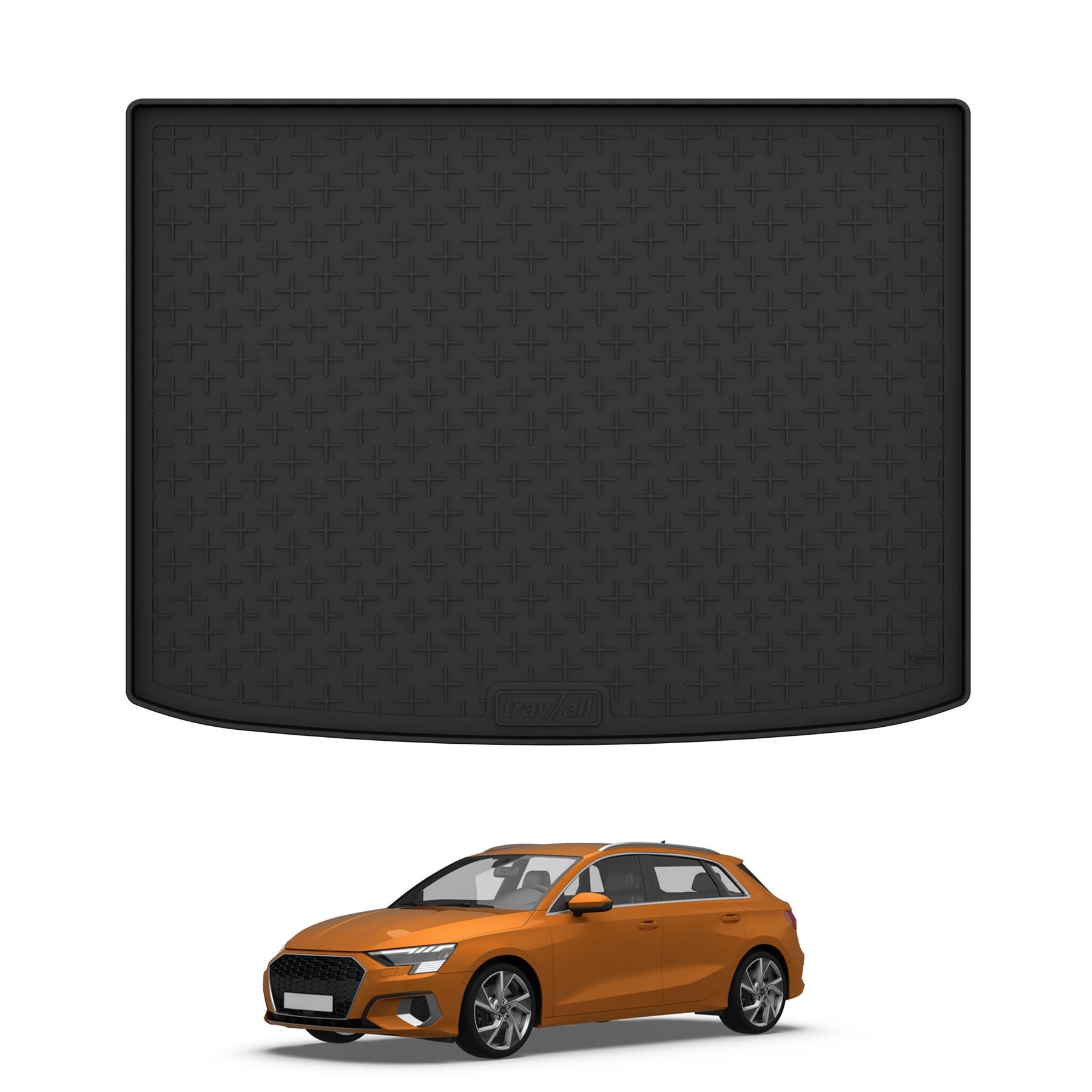 Travall Trunk Liners Audi A3 vasca bagagliaio in gomma 2020-