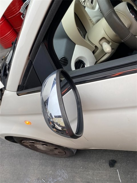 Pomili Cristalli Retrovisore esterno sinistro Fiat 500