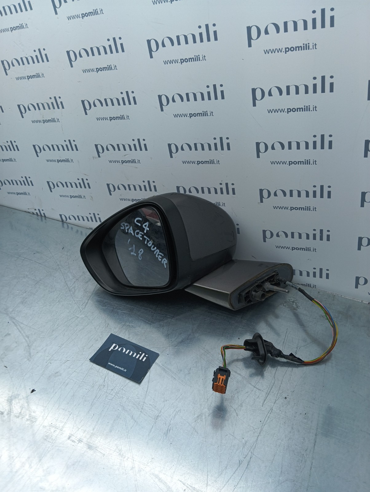 Pomili Cristalli Citroën C4 specchietto retrovisore sinistro 10 pin usato