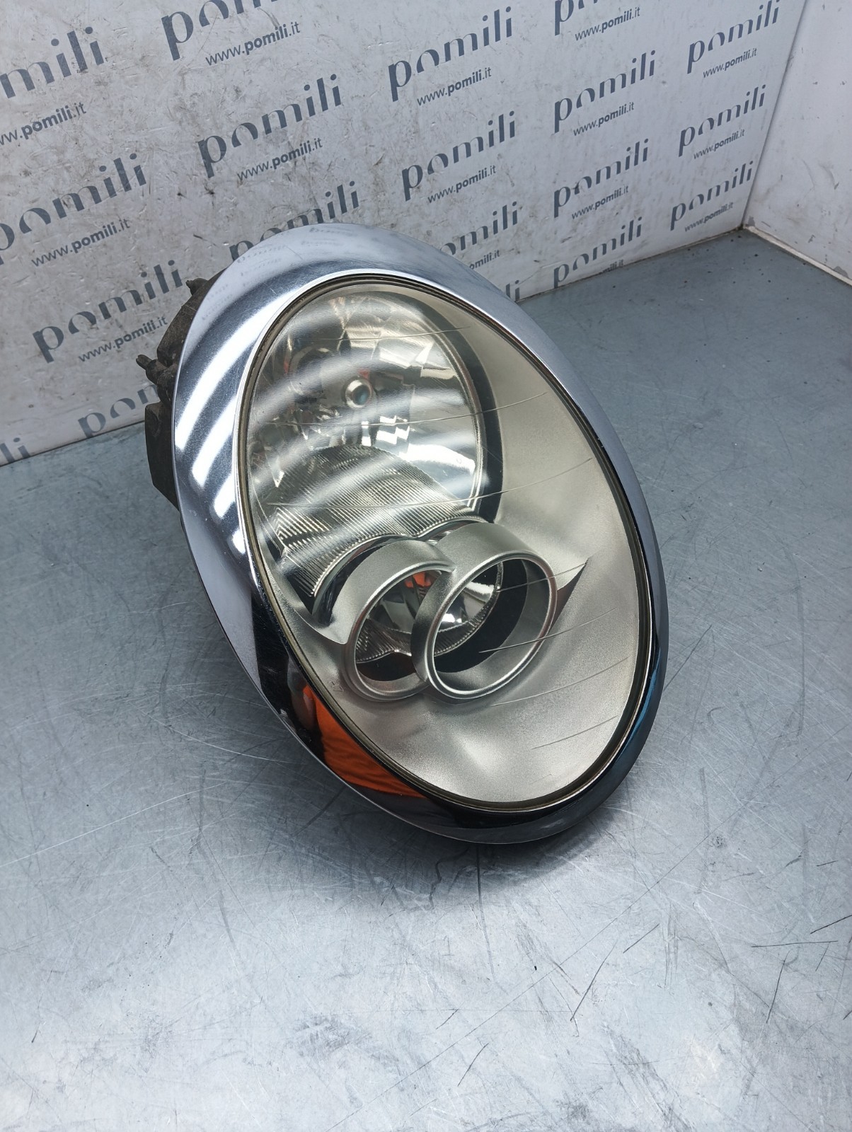Pomili Fanaleria Mini One Cooper Cooper S R50-R53 faro anteriore destro usato
