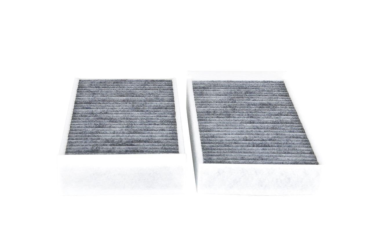 Bosch HCP Filtri 1987435582 filtro abitacolo carboni attivi 2 pezzi