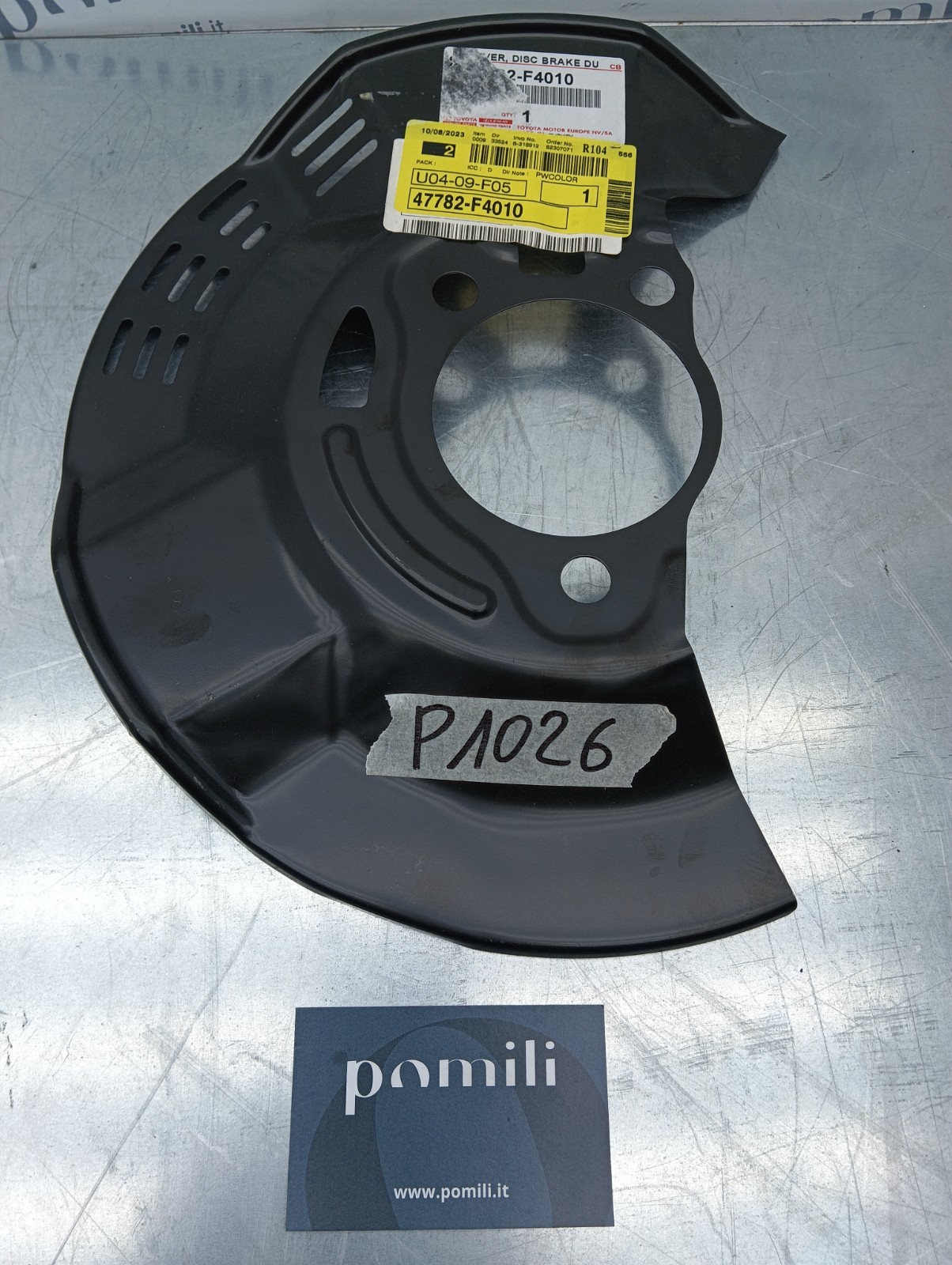 Pomili Lamierati esterni Toyota C-HR paraschizzi sinistro usato