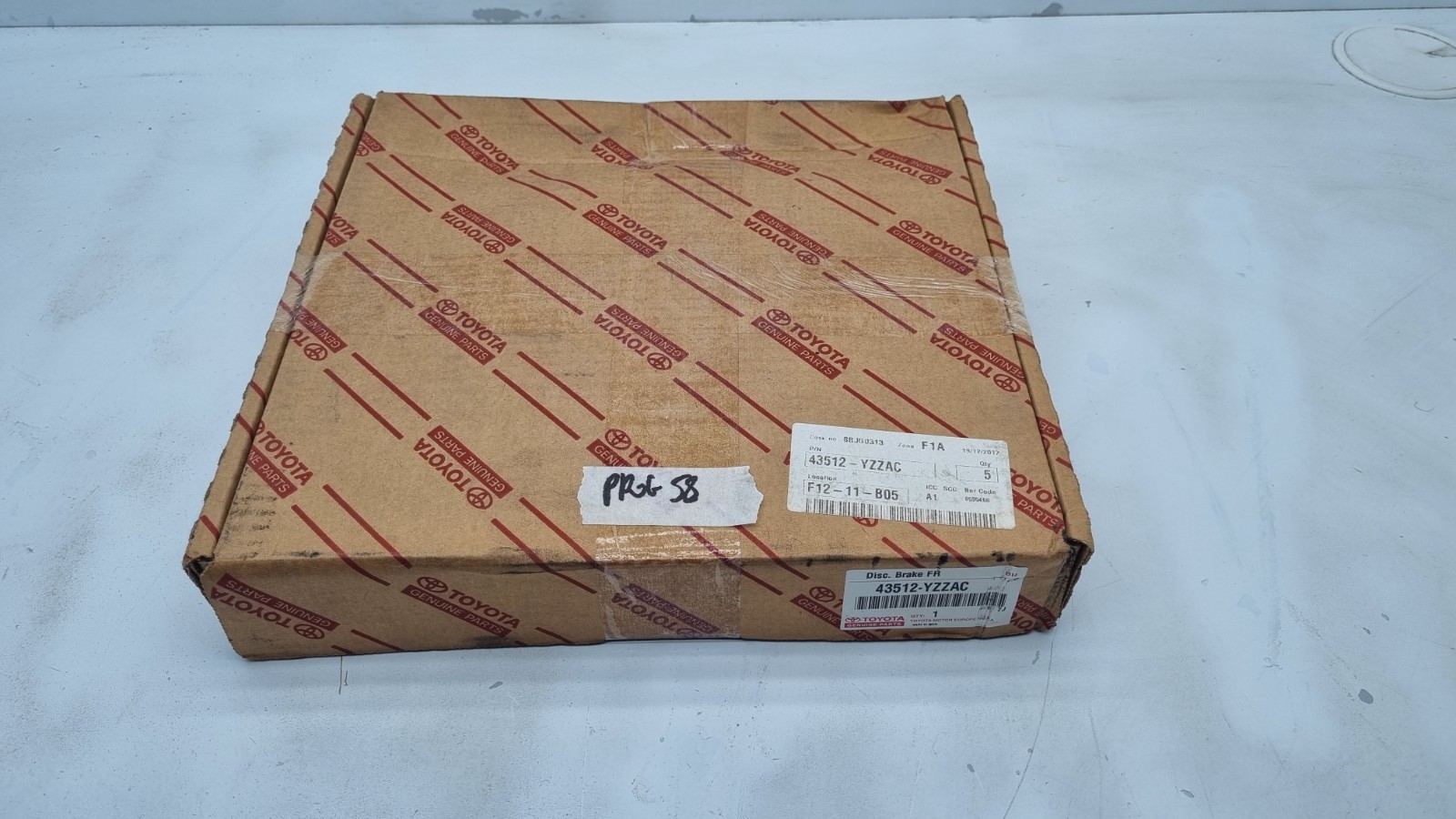 Pomili Freni e ricambi Toyota Auris 43512 YZZAC disco freno anteriore