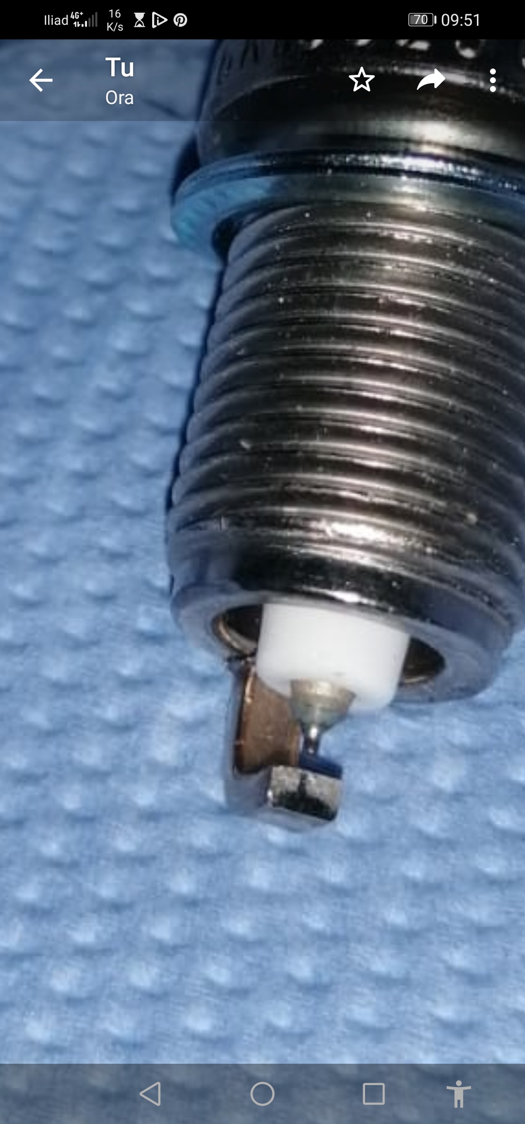 Bosch Candele di accensione Candela Di Accensione Bosch Iridium 0242240653 in iridio