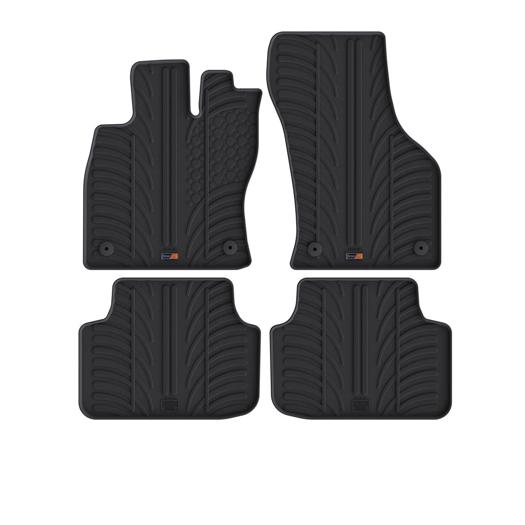 Travall Car Mats Skoda Octavia Scout (2014-2020) tappetini auto in gomma