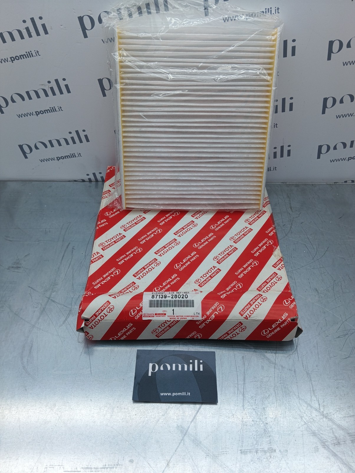 Pomili Climatizzazione Toyota Genuine Parts 87139-28020 filtro abitacolo nuovo