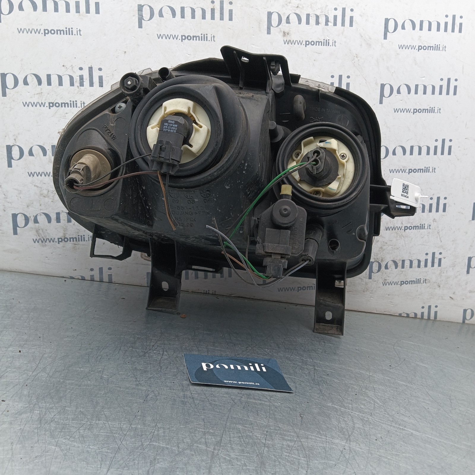Pomili Fanaleria Faro anteriore Renault Clio II 085511136L sinistro usato