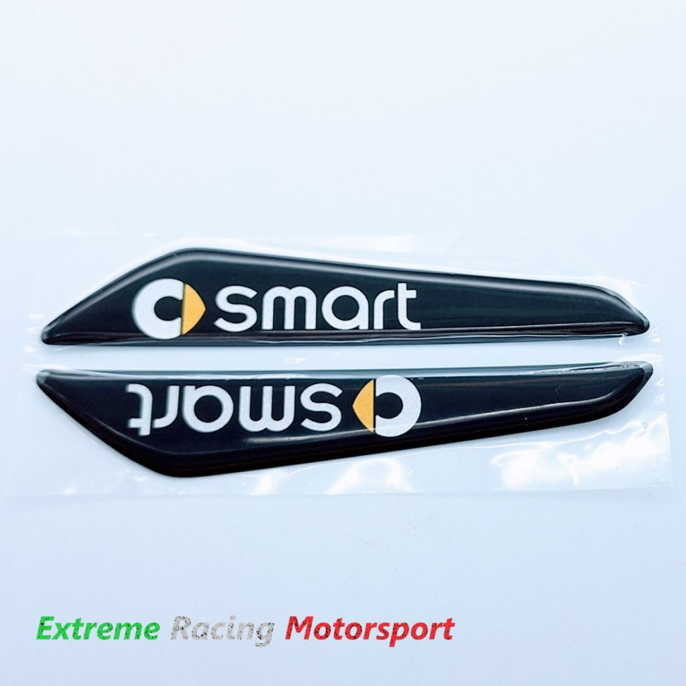 Xtreme Racing Decorazioni Auto e Adesivi Kit Protezione Sportelli Smart antiurto gomma 2 pezzi