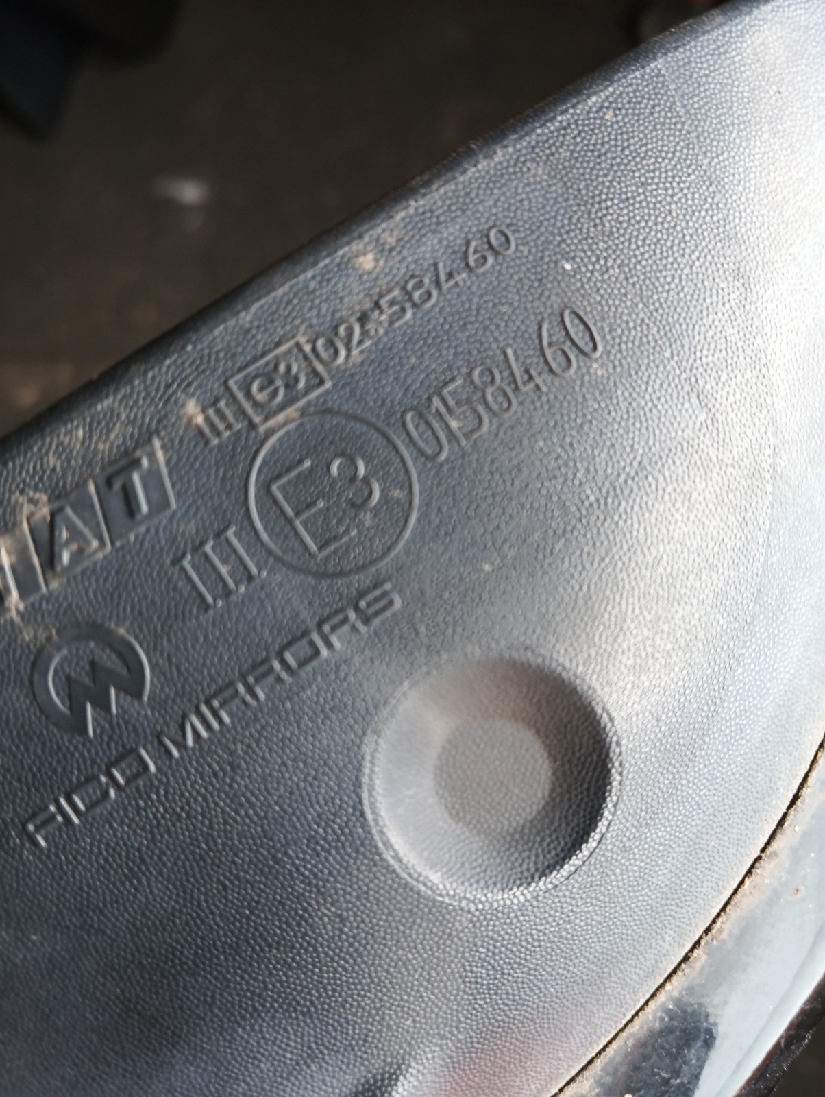 Pomili Cristalli LANCIA MUSA 2007 SPECCHIETTO DESTRO 5 PIN 0158460 usato