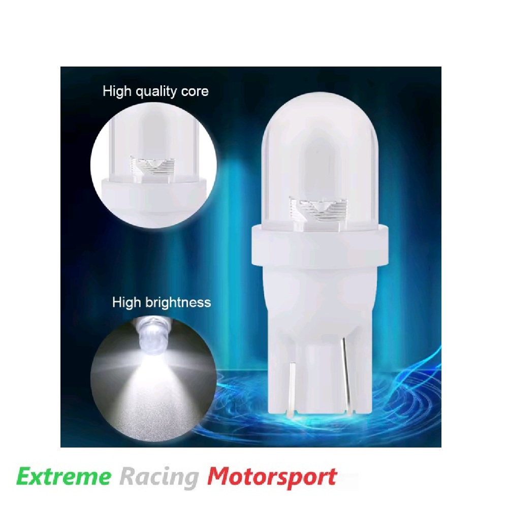 Xtreme Racing Lampadine LED Luci Targa T10 W5W Whyte 12 V coppia