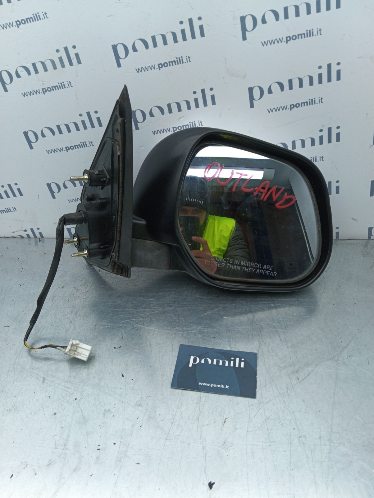 Pomili Cristalli Mitsubishi Outland 0225889 specchietto destro usato