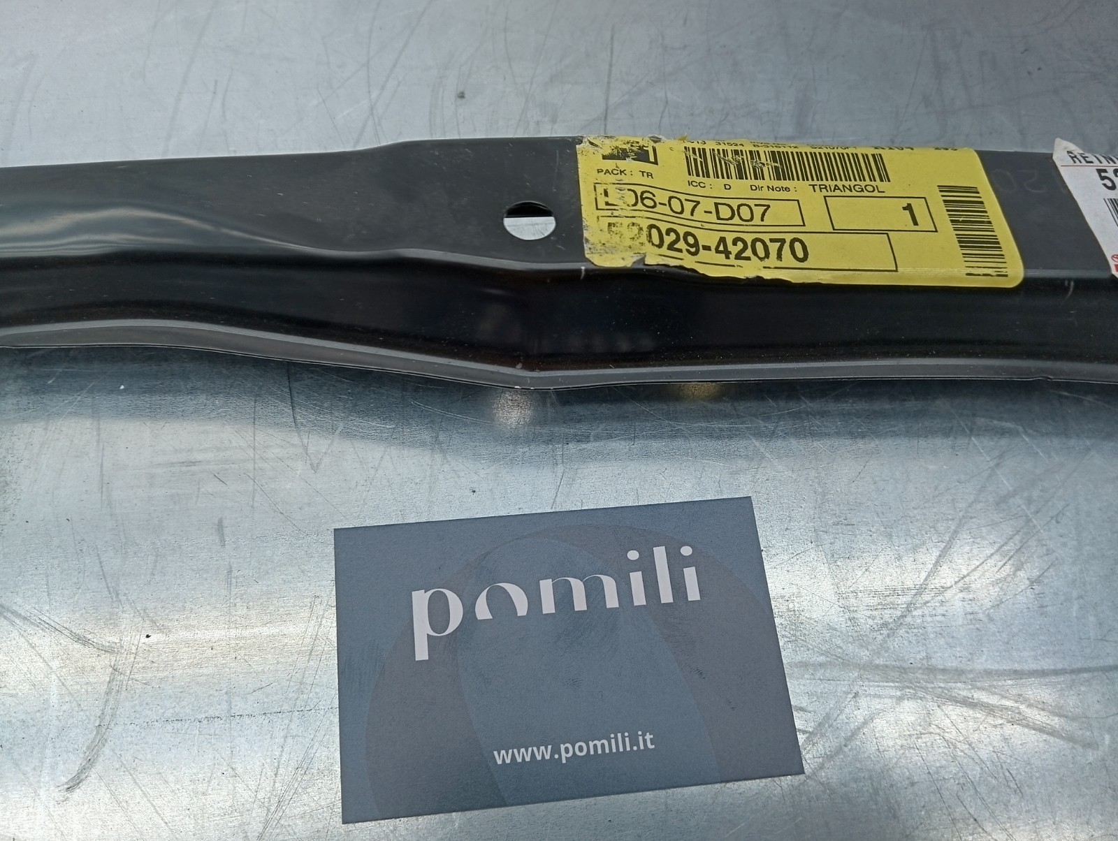 Pomili Paraurti anteriore rinforzo sostegno paraurti Toyota 52029-42070 nuovo