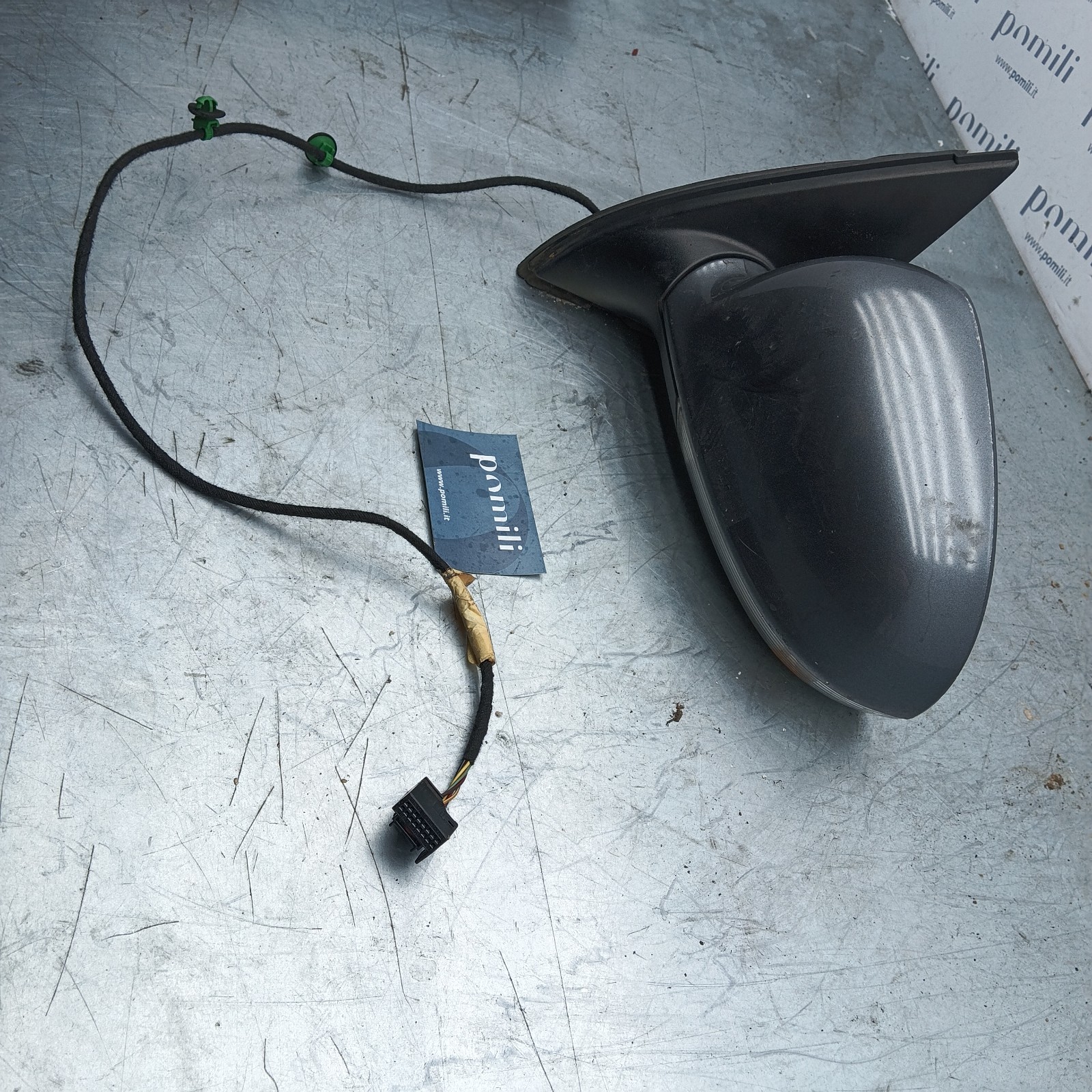 Pomili Cristalli Specchietto retrovisore sinistro (6PIN) Volkswagen Golf V (2005-10) 1K5857933 specchietto usato