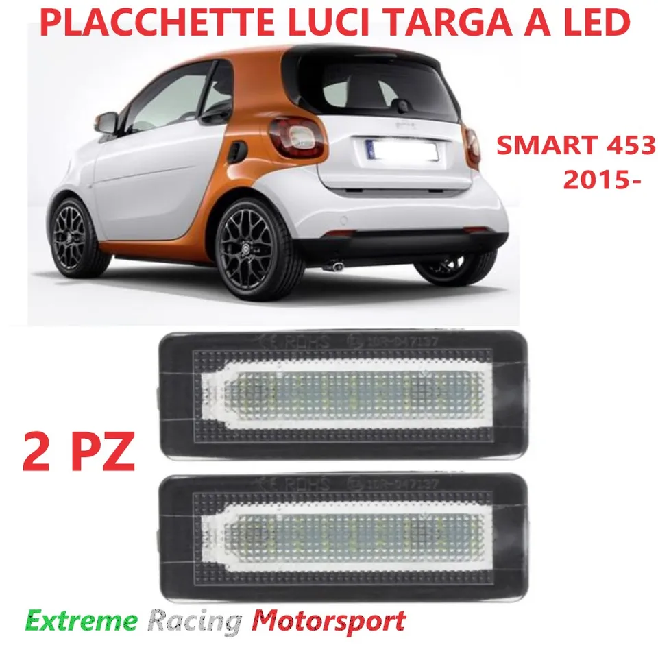 Xtreme Racing Accessori per Illuminazione LED placchette LED targa Smart 453 15- coppia