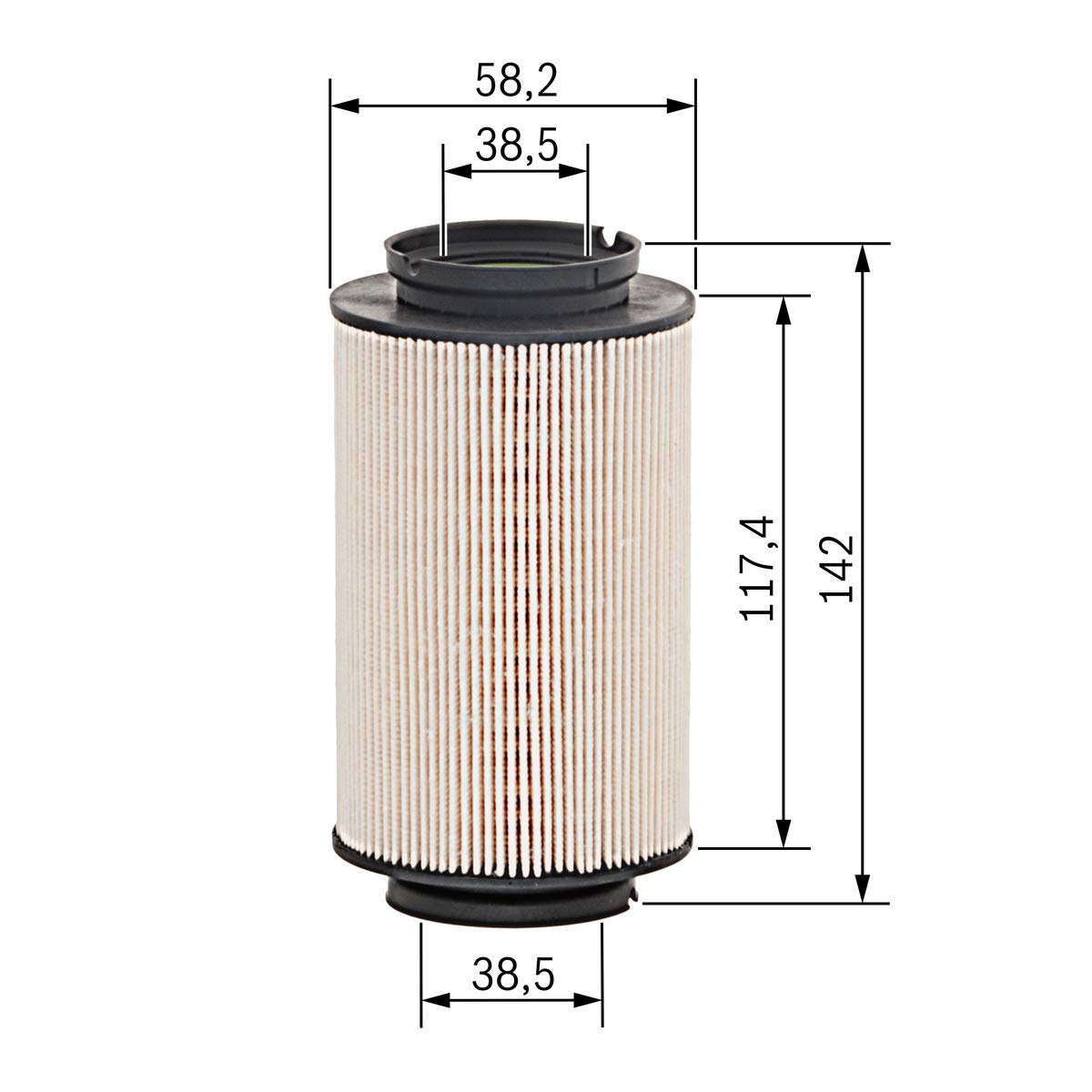Bosch Filtri 1457070007 filtro carburante diesel