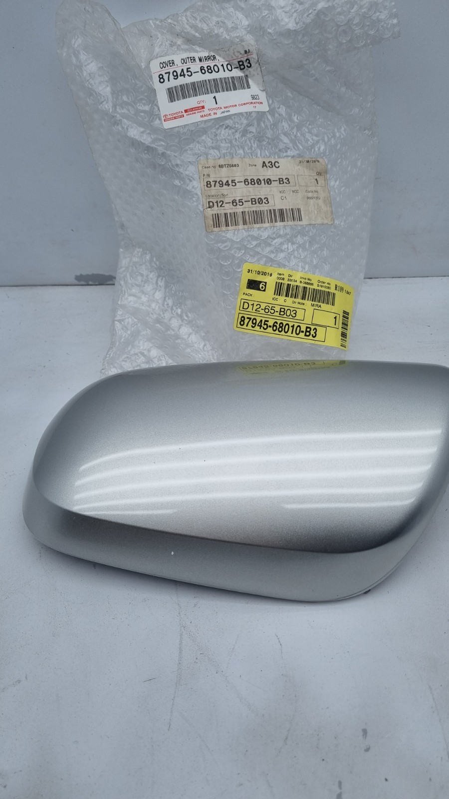 Pomili Cristalli Toyota Prius Corolla calotta specchietto sinistra nuova
