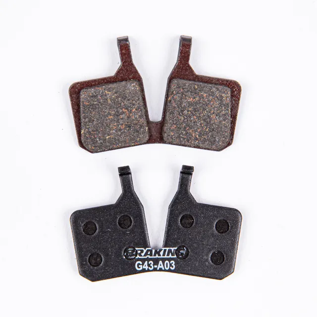 BRAKING Pastiglie Organiche P21024 pastiglie freno MTB