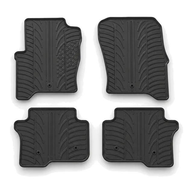 Travall Car Mats Land Rover Discovery Rubber tappetini 2009-2017 in gomma