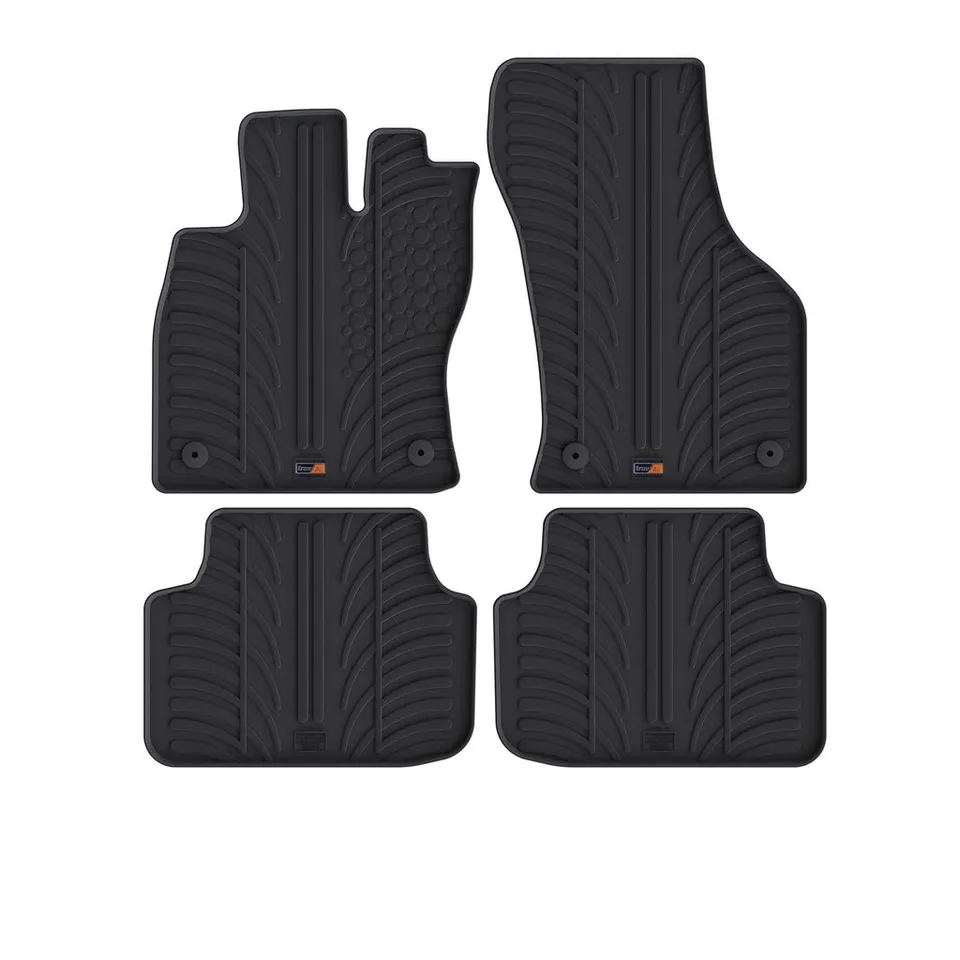 Travall Car Mats Skoda Octavia Scout (2014-2020) tappetini auto in gomma