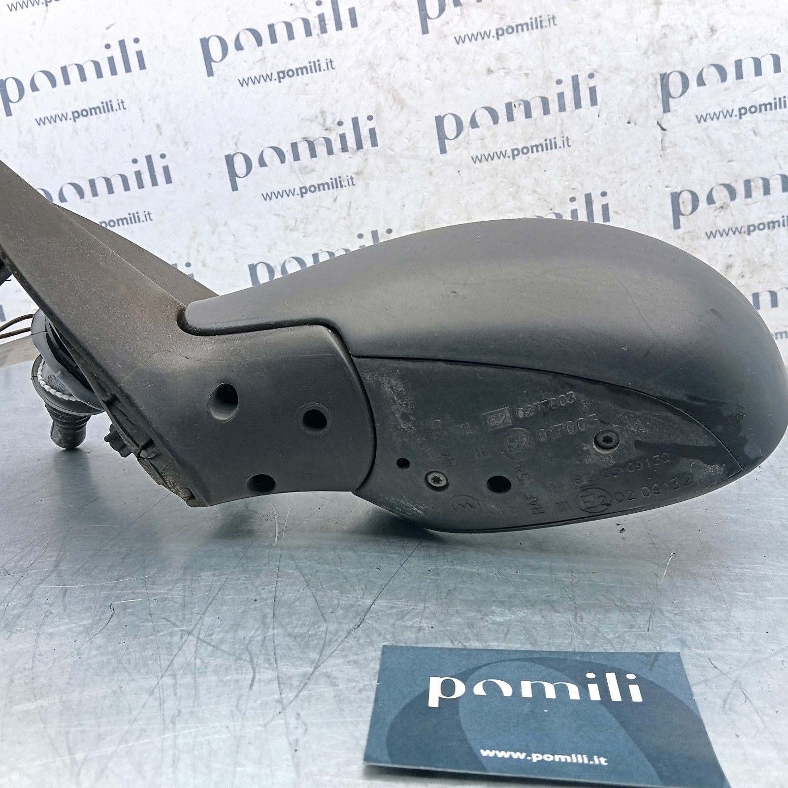 Pomili Cristalli Specchietto retrovisore sinistro 2 Pin Peugeot 206+ 0309132 usato