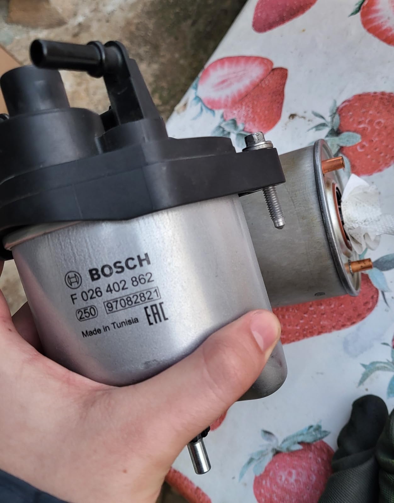 Bosch Filtri F026402862 Filtro carburante con alloggiamento