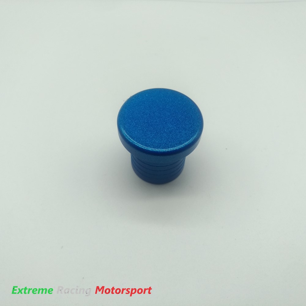 Xtreme Racing Impianto Carburante Tappo in alluminio BLU METALLIZATO 25 mm
