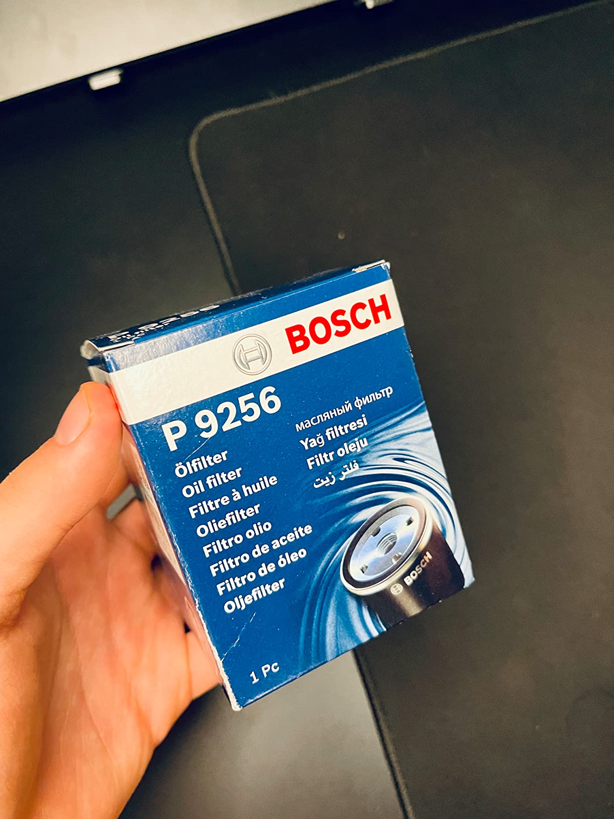Bosch Filtri P9256 filtro olio auto antiperdite