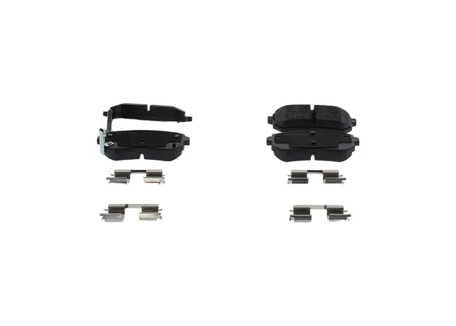 Bosch Sistema frenante 0986494627 pastiglie freno kit Low-Metallic