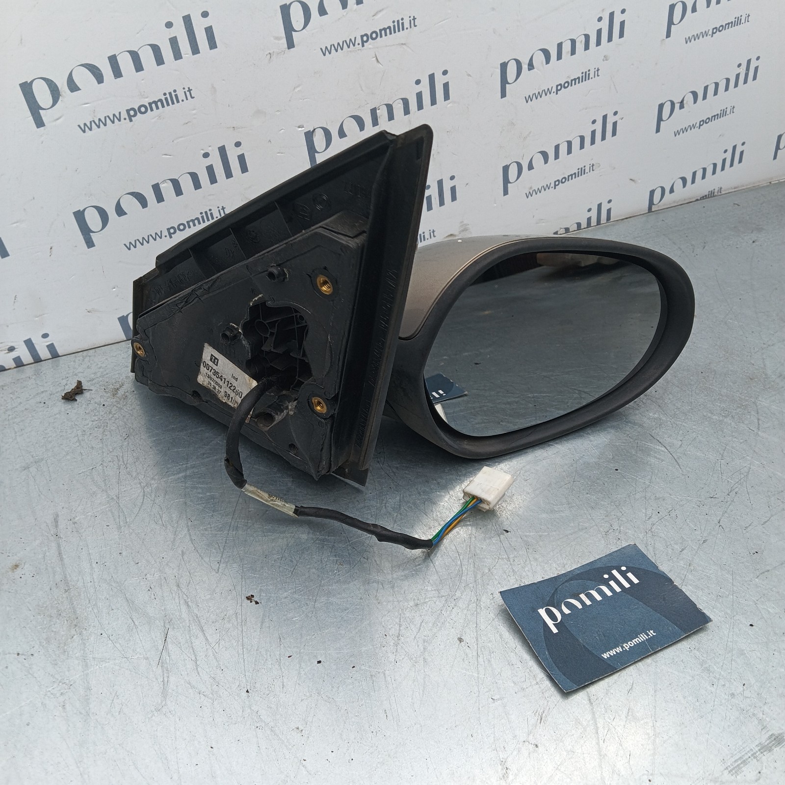 Pomili Cristalli specchio retrovisore elettrico destro Lancia Y 024218