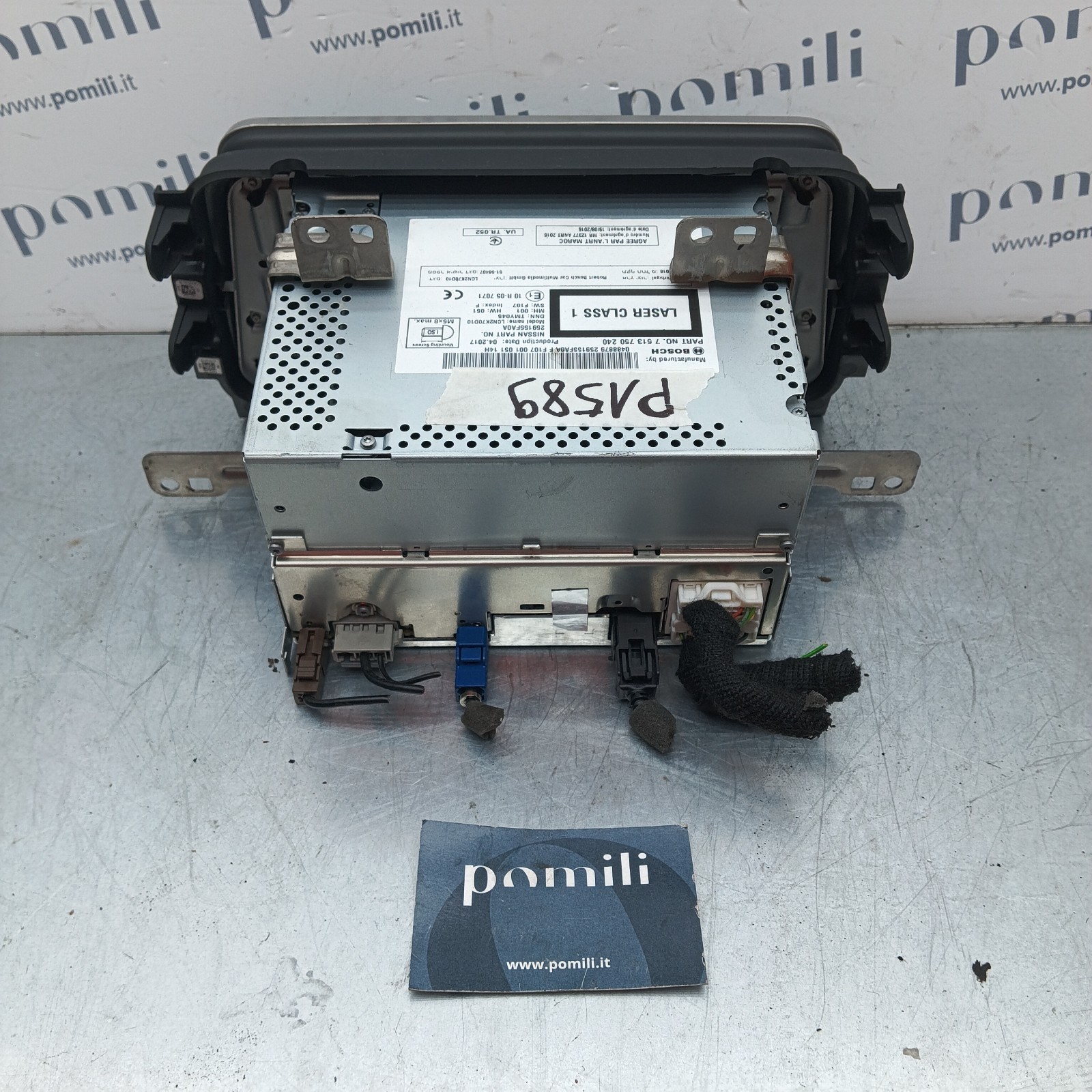 Pomili display infotainment Nissan Micra K14 259155FA0A usato