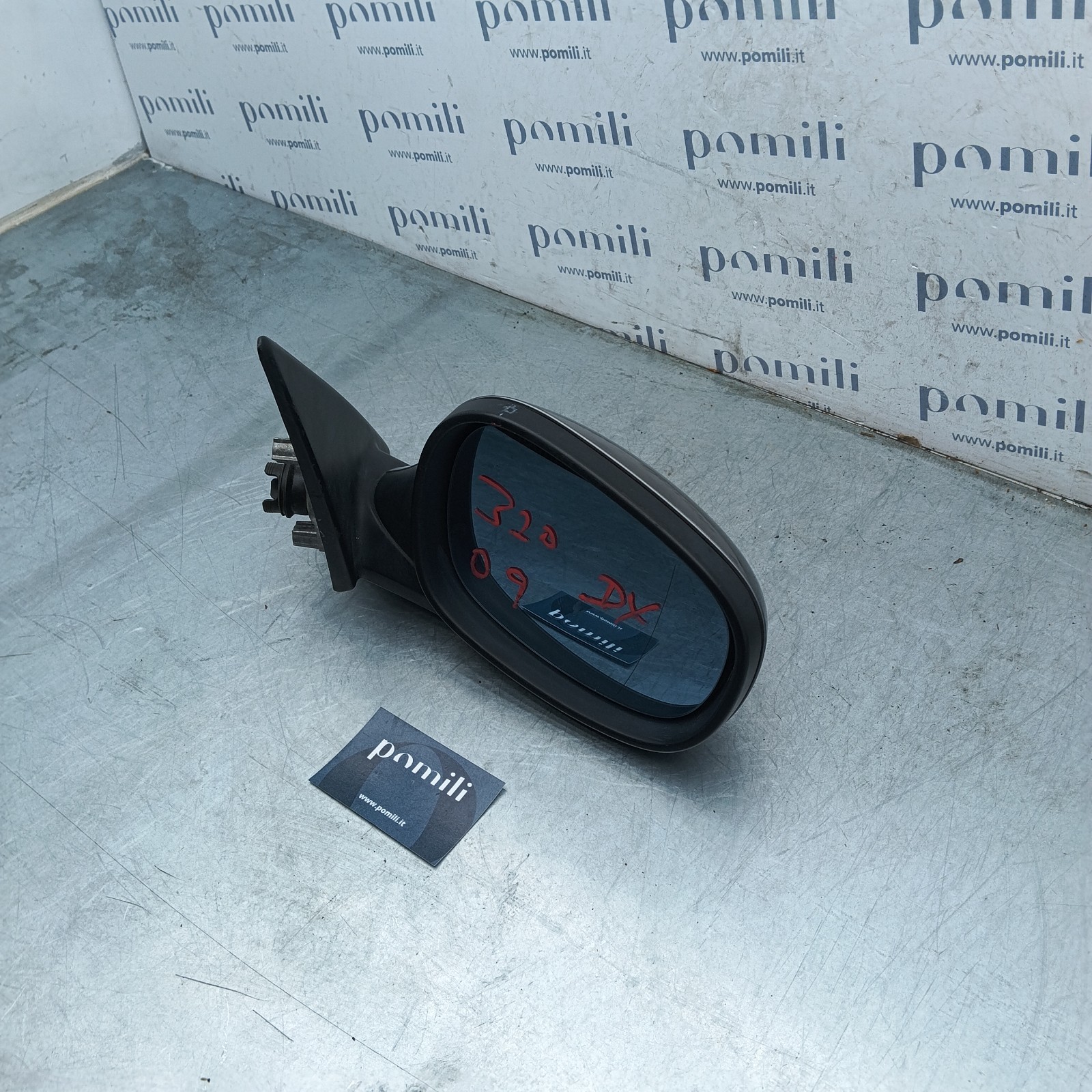Pomili Cristalli S3 E90 specchietto destro usato OEM 7182695
