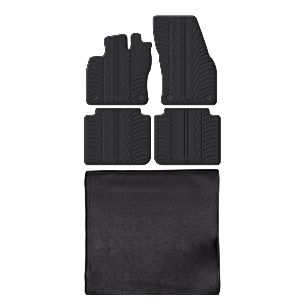 Travall Bundles Seat Tarraco 2019-2024 kit tappetini e vasca baule in gomma