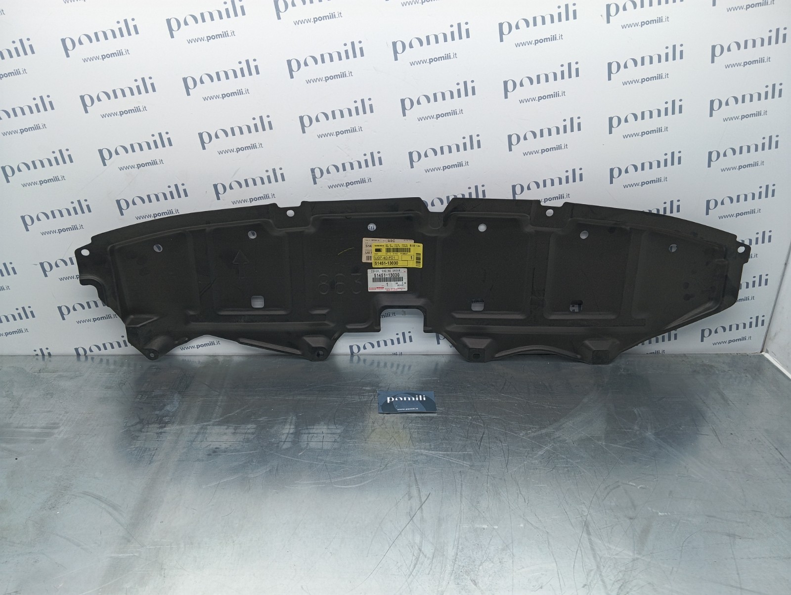 Pomili Lamierati esterni Toyota Corolla copertura sottoscocca 51451-13030