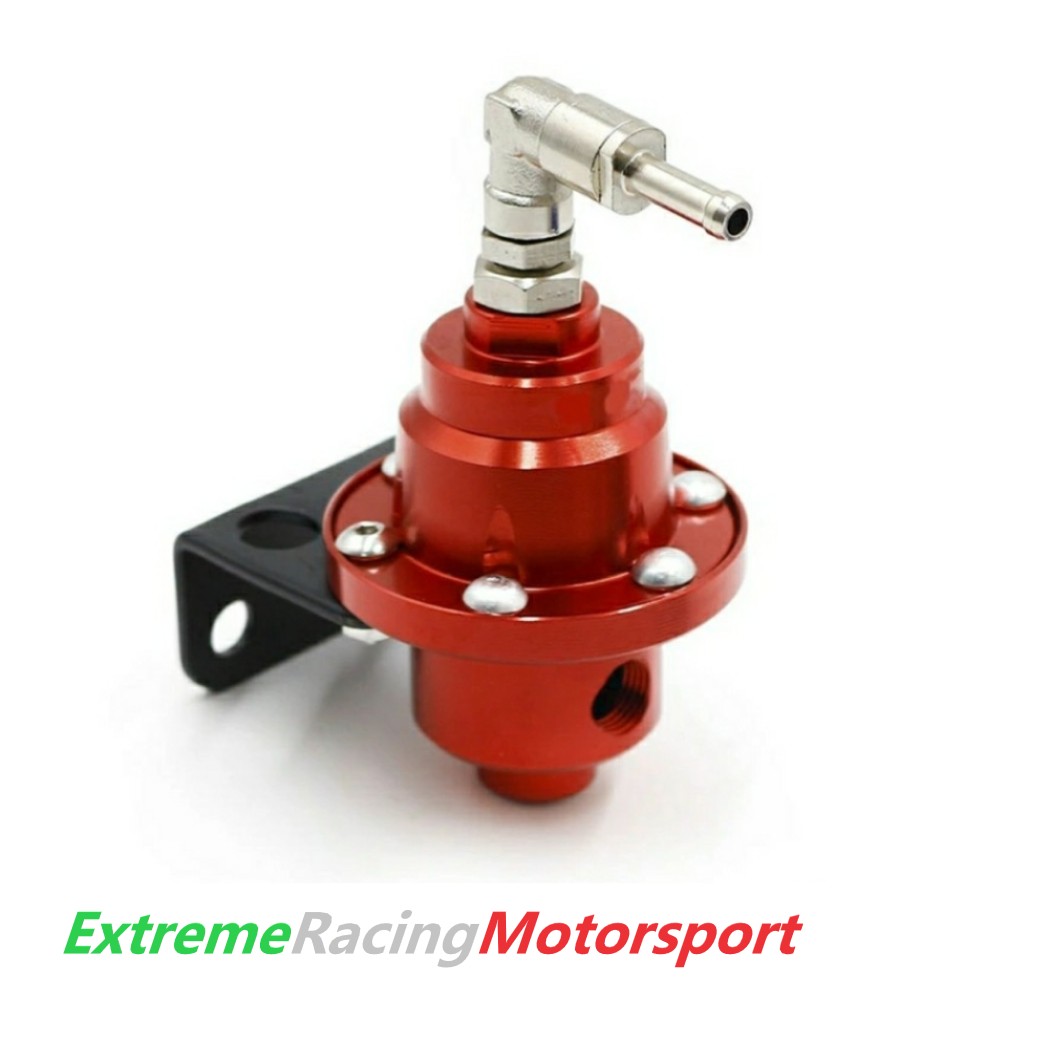 Xtreme Racing Impianto Carburante e Regolatori di Pressione Regolatore Pressione Benzina RED 0–8 bar