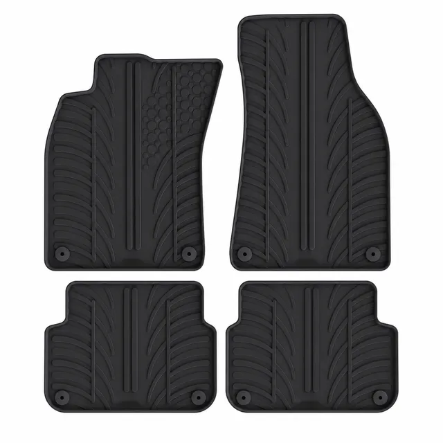 Travall Car Mats Audi A6 tappetini in gomma 2004-2011 sagomati