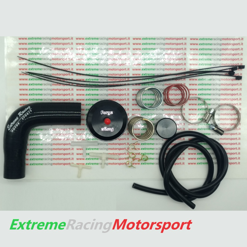 Xtreme Racing Impianto Carburante e Regolatori di Pressione ERM BLACK valvola pop off Abarth