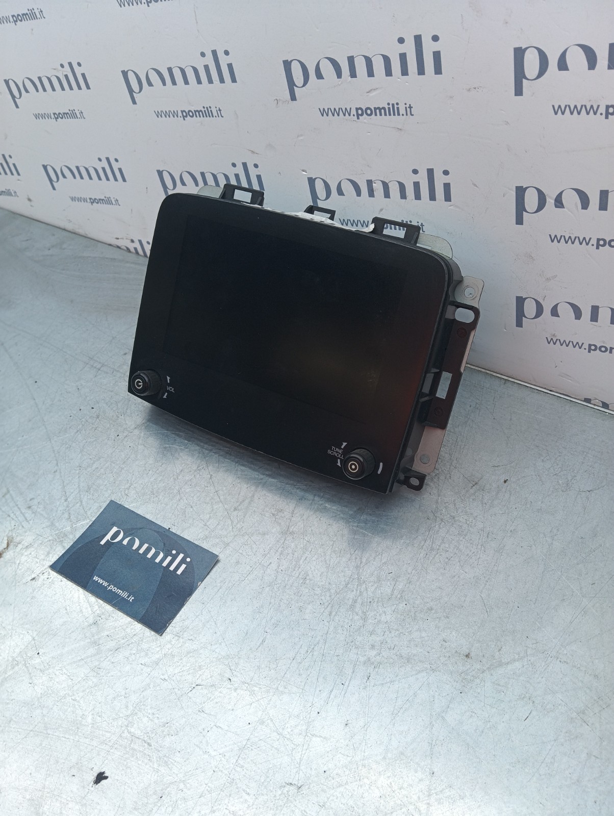 Pomili Elettronica/batteria ibride Display multifunzione Fiat 500L (2017+) 07356582620 display usato