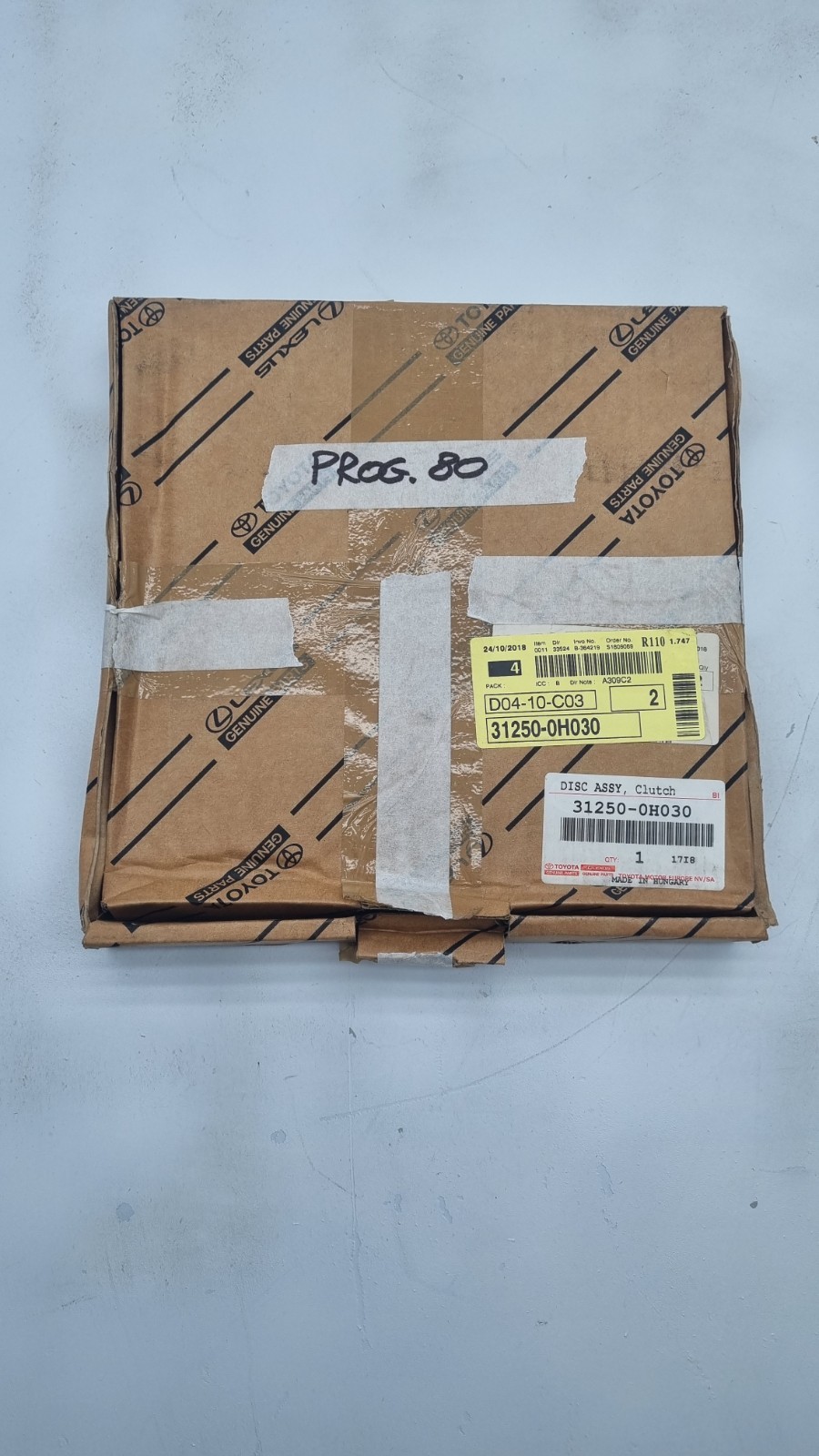Pomili Cambio e trasmissioni kit frizione completo Toyota Aygo 31250-0H030 nuovo
