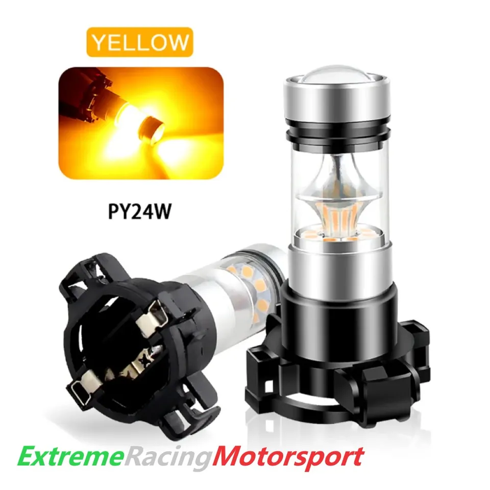 Xtreme Racing Lampadine LED PY24W frecce anteriori arancioni coppia 12V