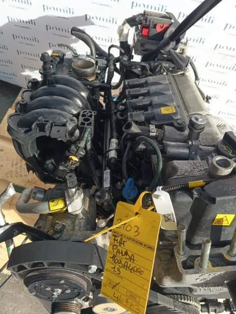 Pomili Motore e cambio con supporti S000 motore semicompleto Fiat Panda 33