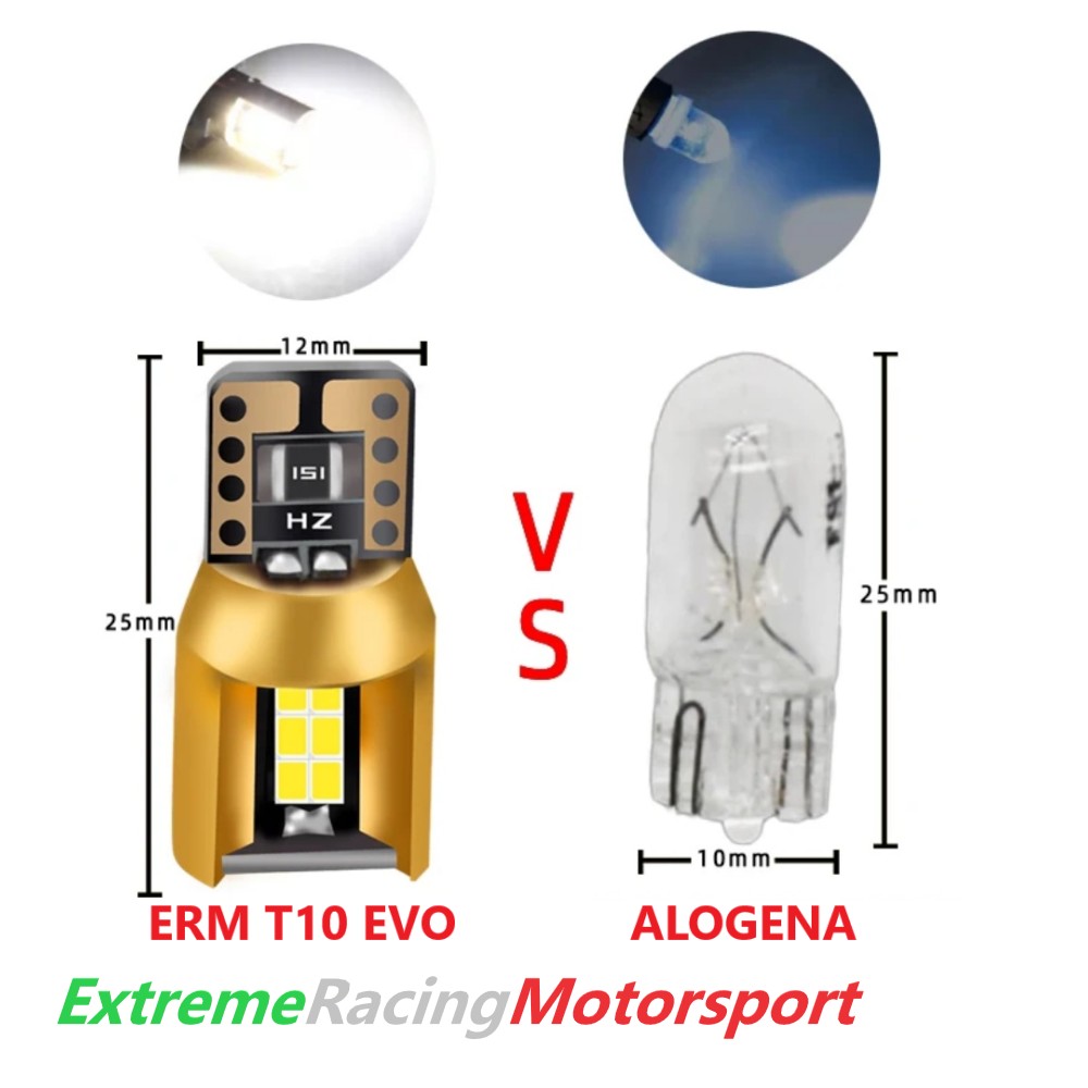 Xtreme Racing Lampadine LED ERM T10 Evo 2 lampadine arancioni 2 pezzi