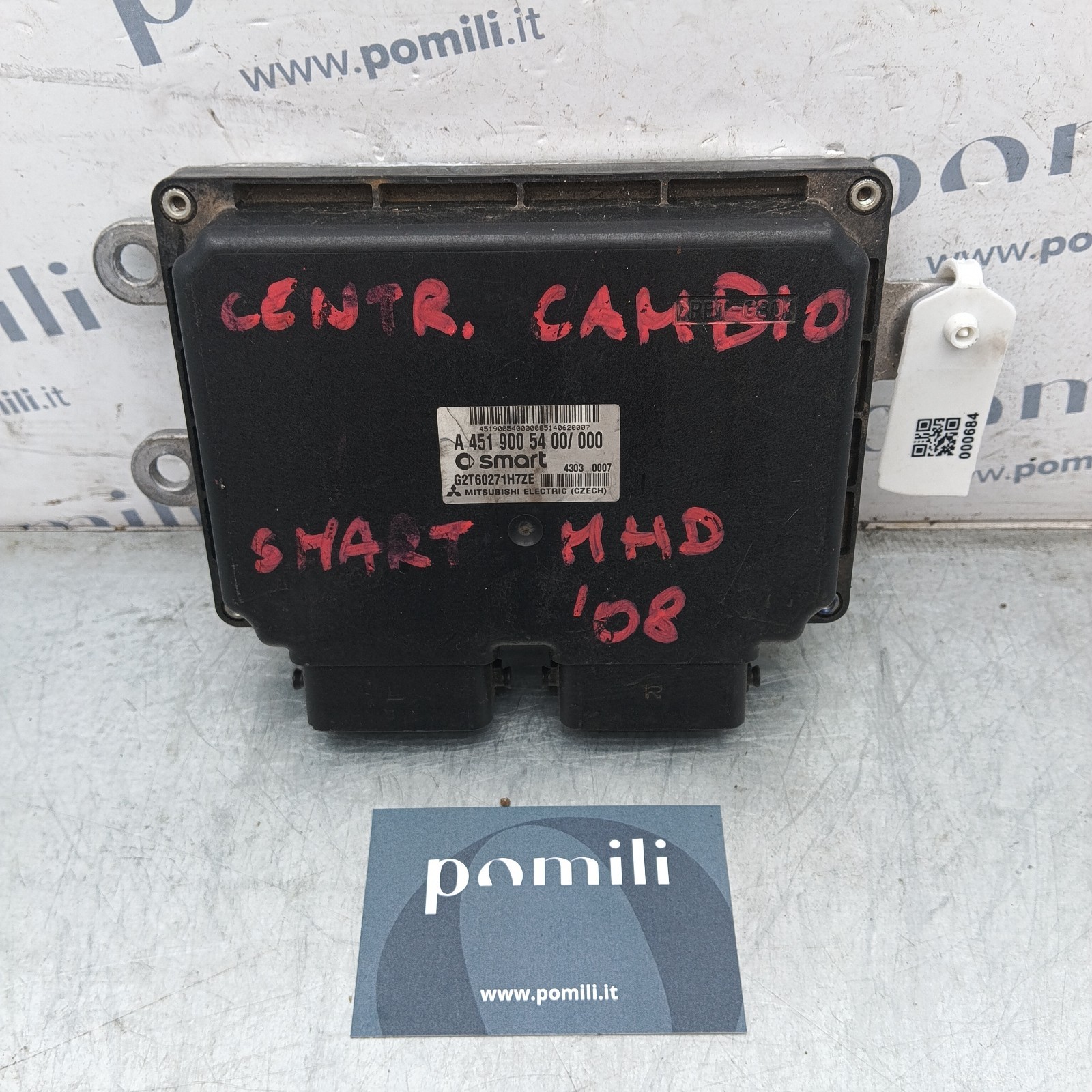 Pomili Cambio e trasmissioni Smart 451 unità TCM/TCU cambio automatico usata G2T60271H7ZE