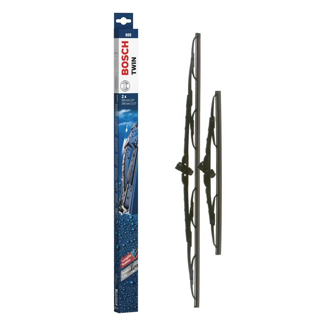 Bosch Spazzole tergicristallo 3397010270 anteriori 600/340 mm