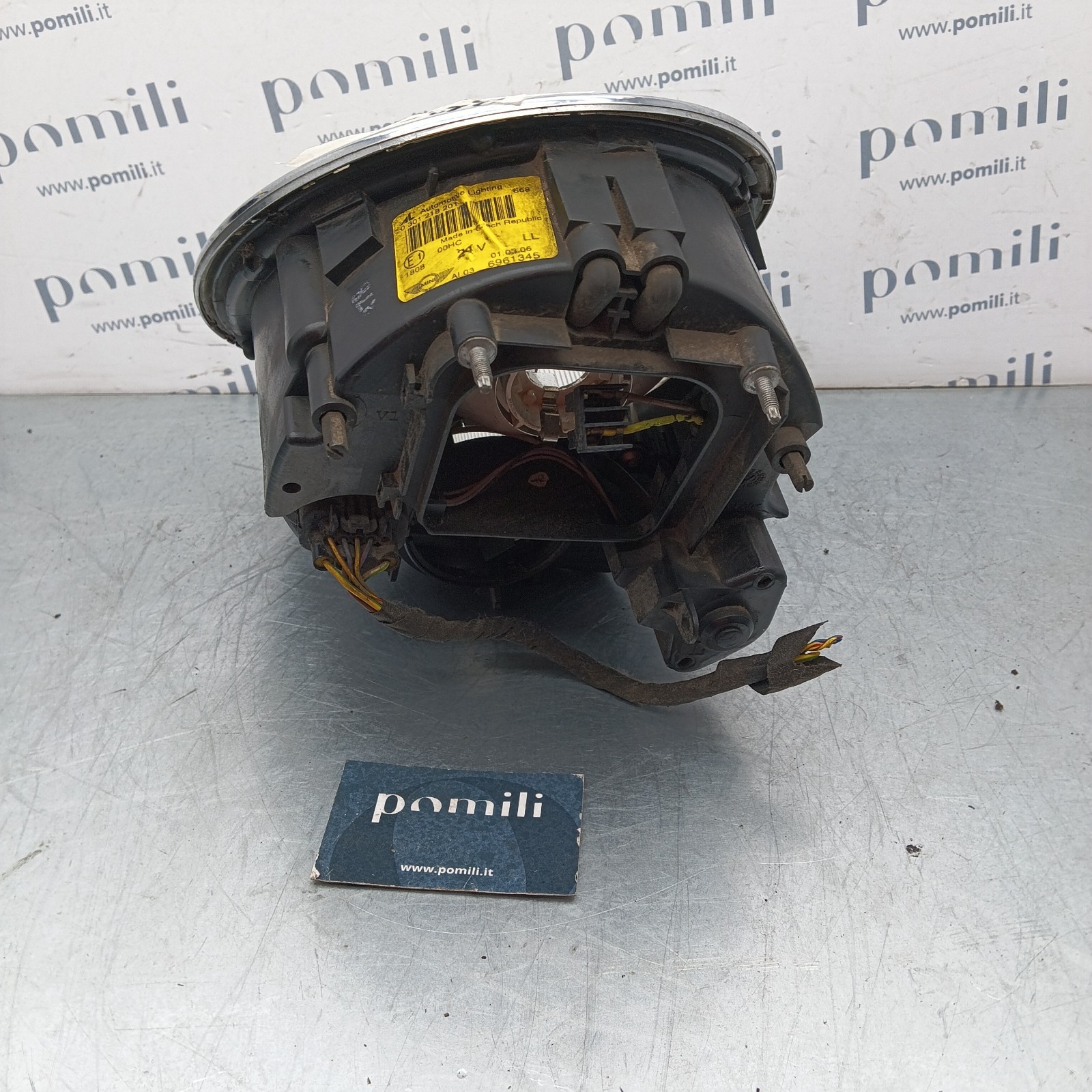 Pomili Fanaleria Mini One/Cooper faro anteriore sinistro 6961346 usato