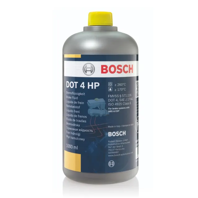 Bosch Sistema frenante DOT 4 HP liquido freni 1 L per ABS ESP
