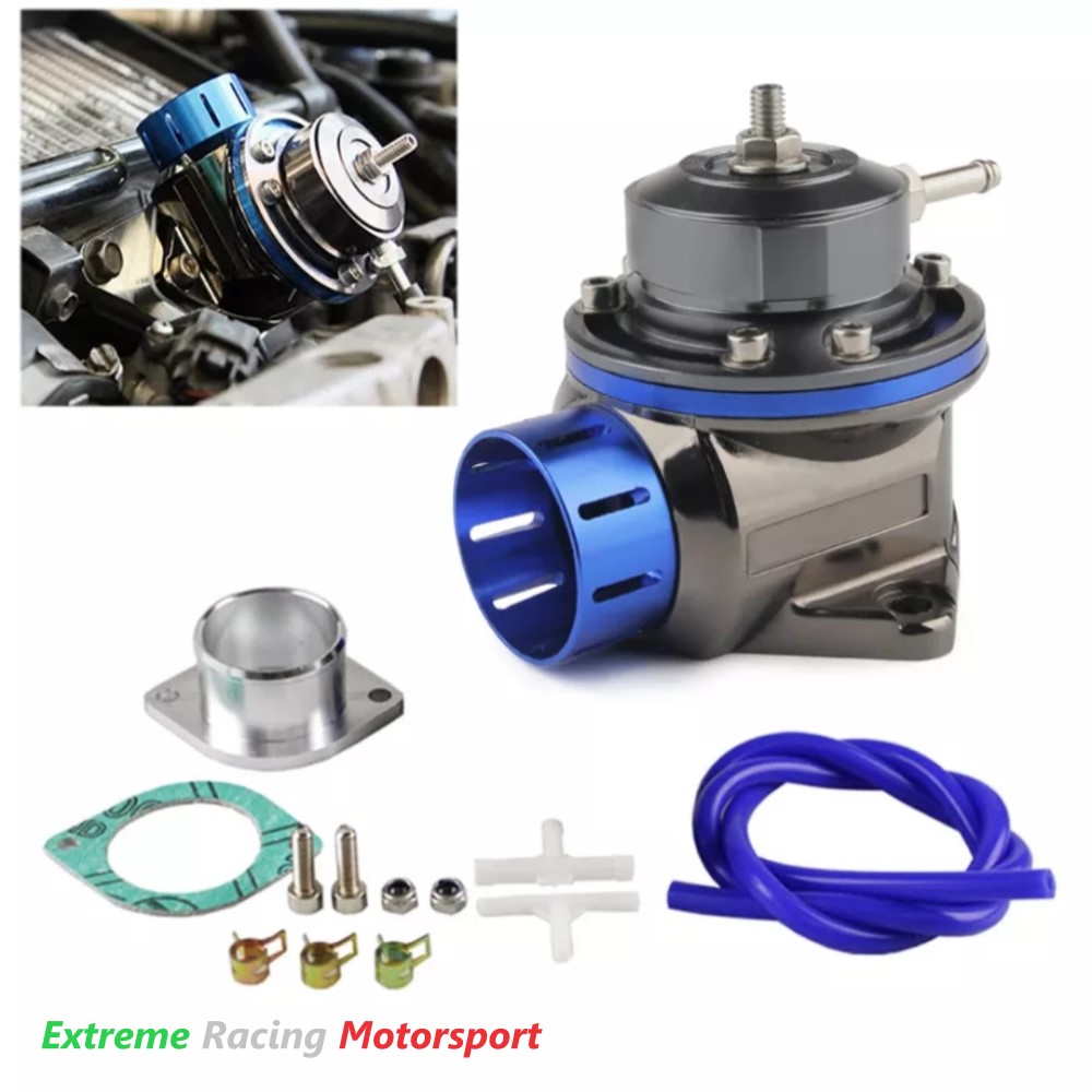 Xtreme Racing Impianto Carburante e Regolatori di Pressione Kit Valvola Pop Off ERM FV Blue Abarth Grande Punto