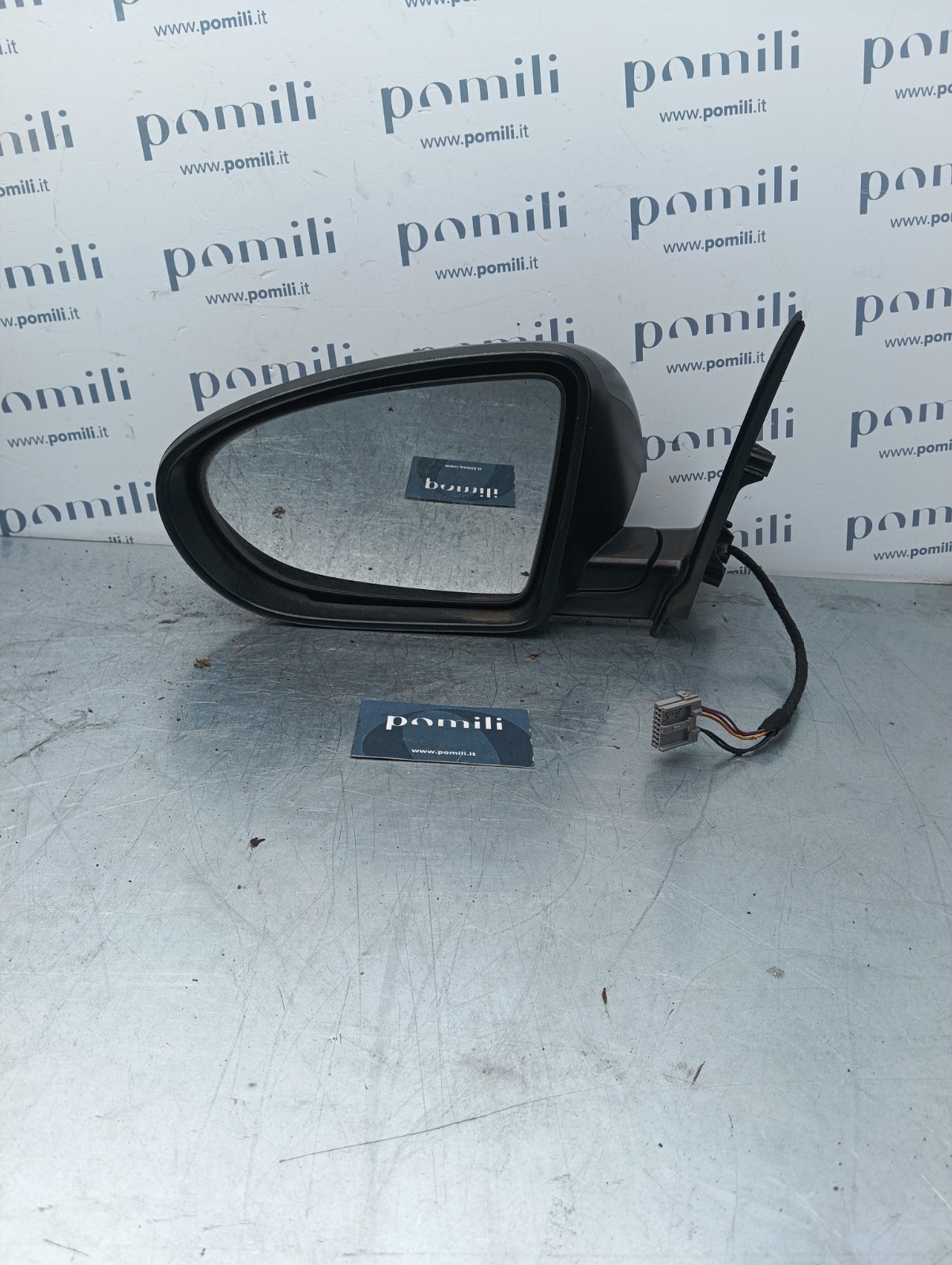 Pomili Cristalli Nissan Qashqai 1° serie specchietto retrovisore sinistro 5 pin usato