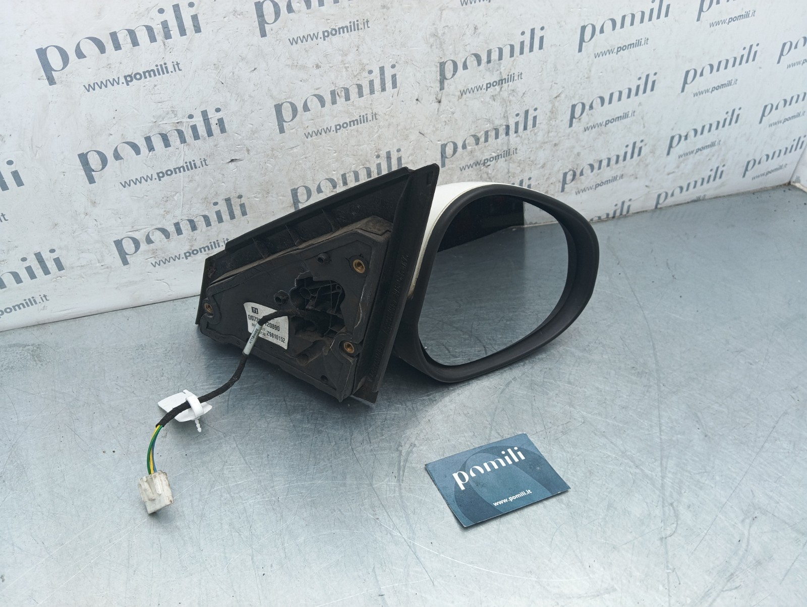 Pomili Cristalli Specchietto retrovisore Lancia Ypsilon 007355120890 destro 3 pin usato